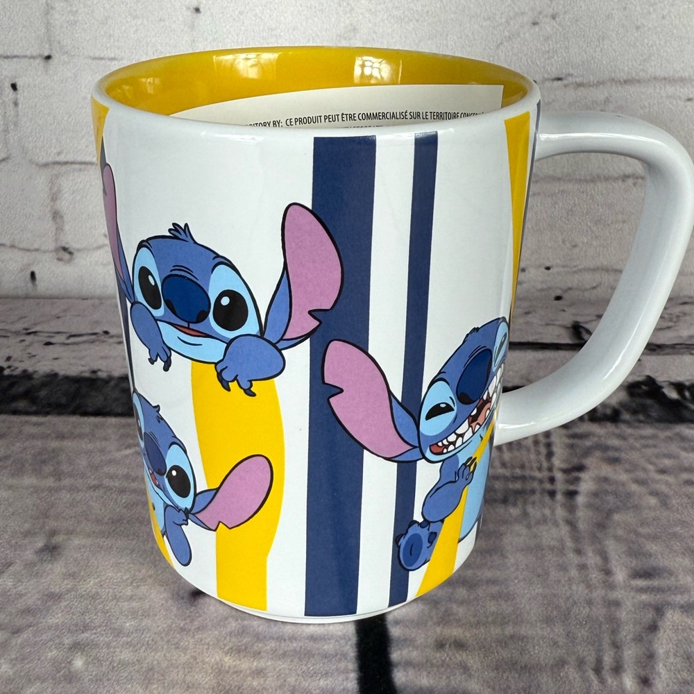 Disney Parks Stitch Mug Coffee Cup New